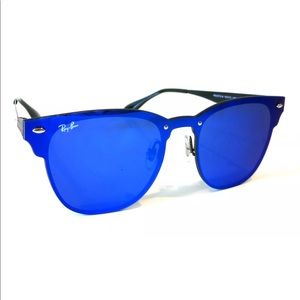 New Rayban Blaze Clubmaster Sunglasses 